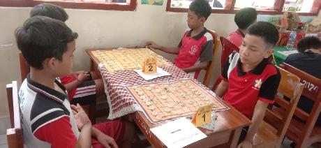 SISWA SDN 2 BANJARANGKAN RAIH JUARA 1 DI AJANG KEJORA CATUR XIANGQI III TINGKAT KABUPATEN